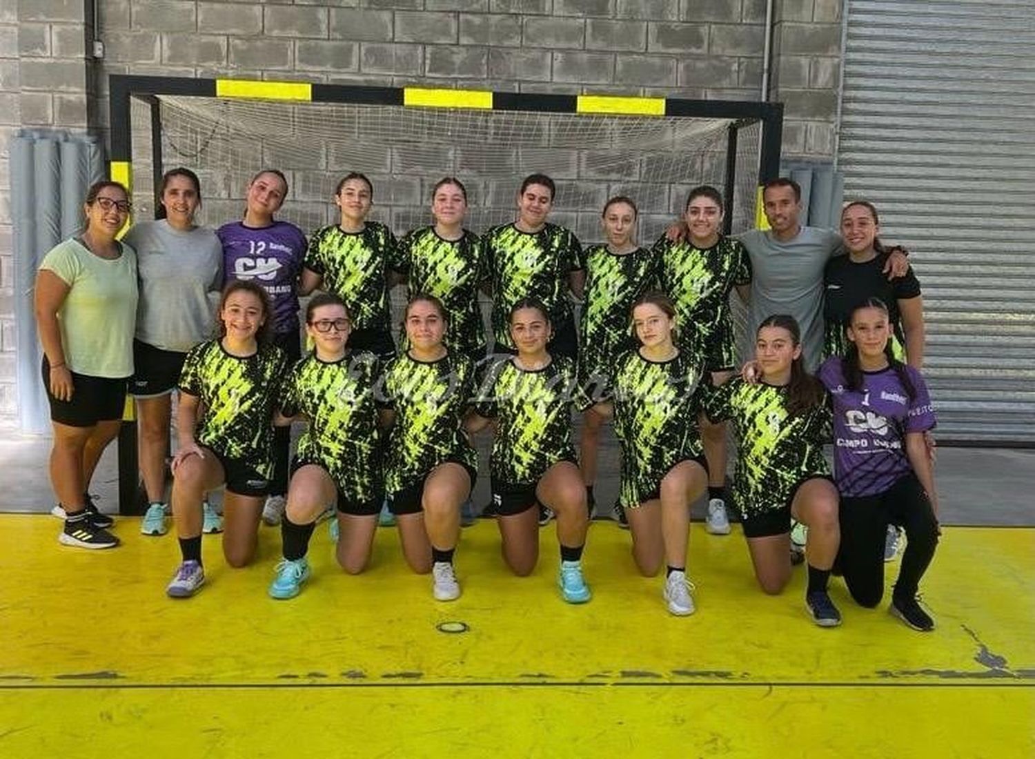 Cadetas. El conjunto de Handball Necochea