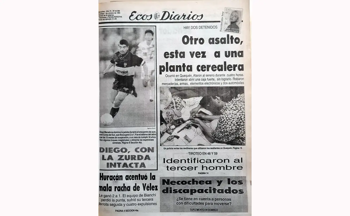 Domingo 1° de octubre de 1995