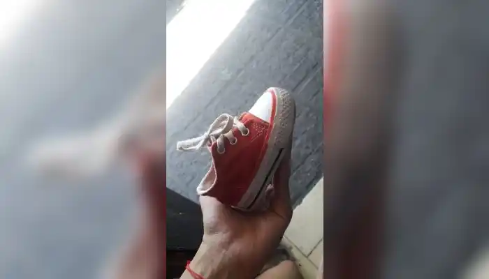 Perdieron esta zapatillita