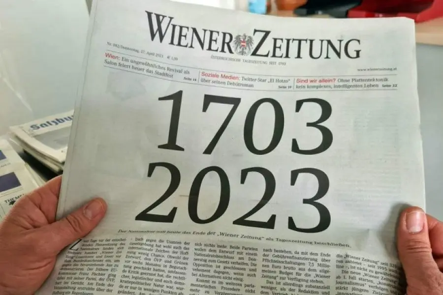 El diario más antiguo del mundo dejó de imprimirse luego de 320 años