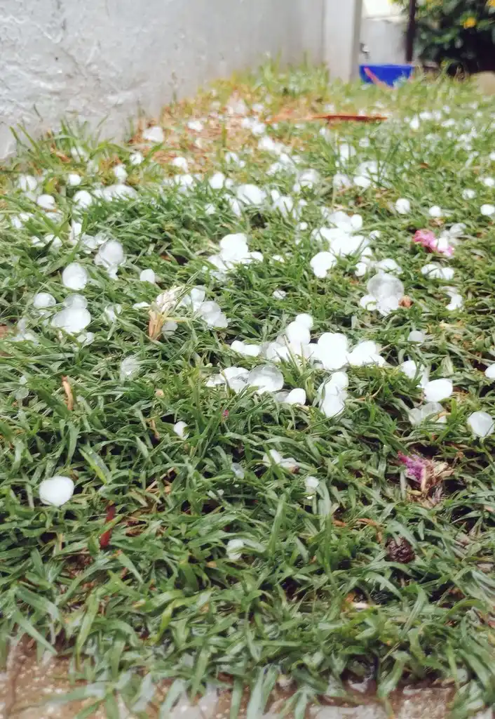 Cayó granizo en San Cayetano y Balcarce: Hay alerta meteorológico en Provincia de Buenos Aires
