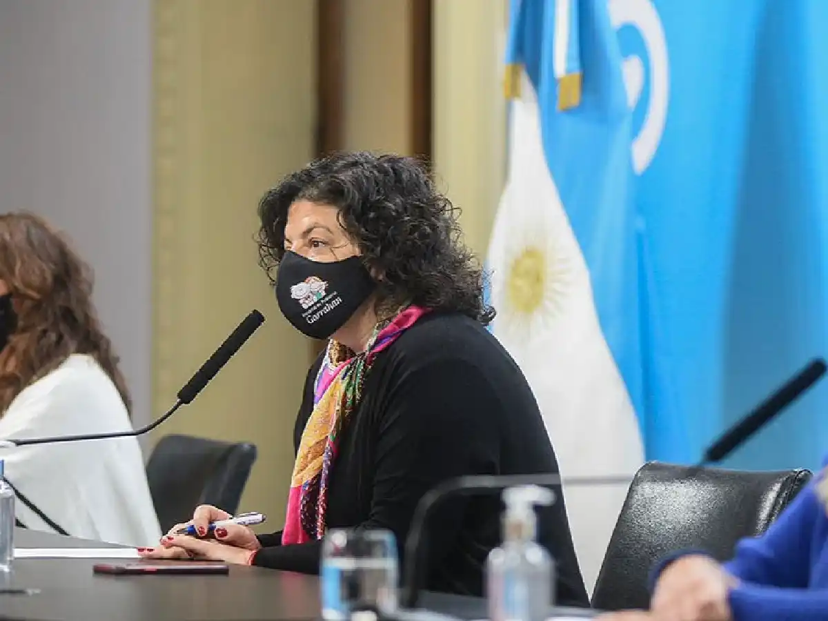 Vizzotti anunció que el 21 de mayo llegarían al país unas 861.000 vacunas Astrazeneca