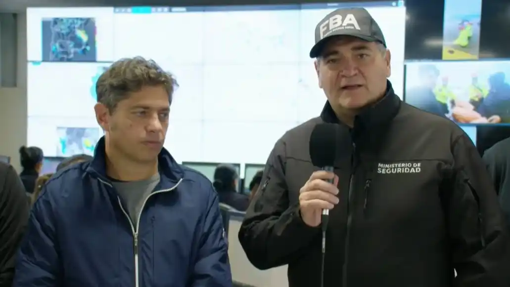 Kicillof con Javier Alonso