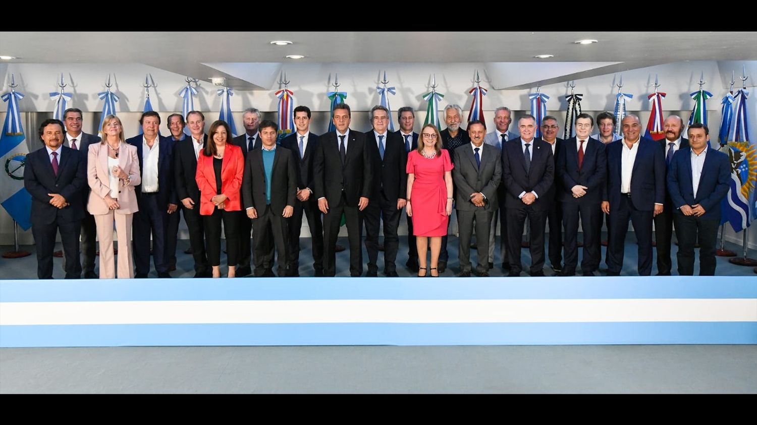 Massa, Kicillof y sus pares provinciales.