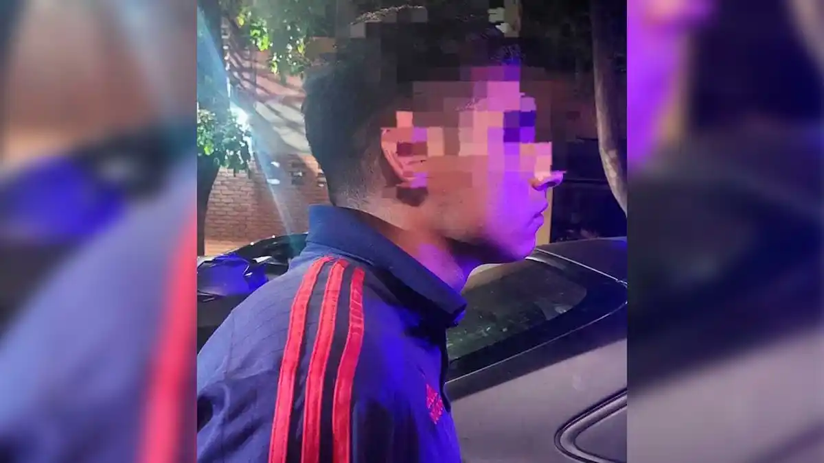 Cristian Barraza fue detenido en Palermo.