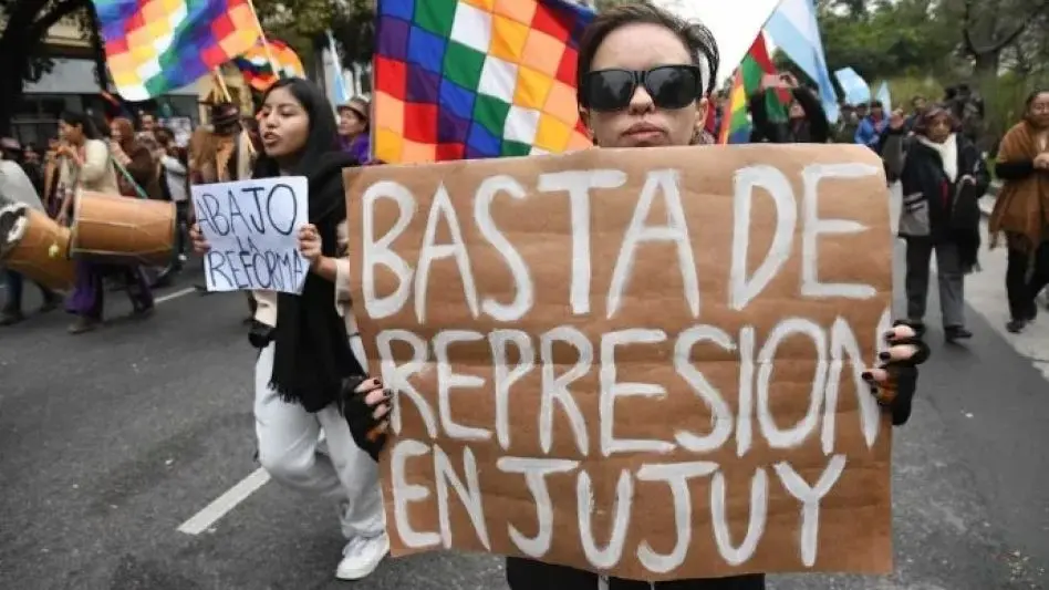 Docentes realizarán un paro este jueves en protesta por la represión en Jujuy
