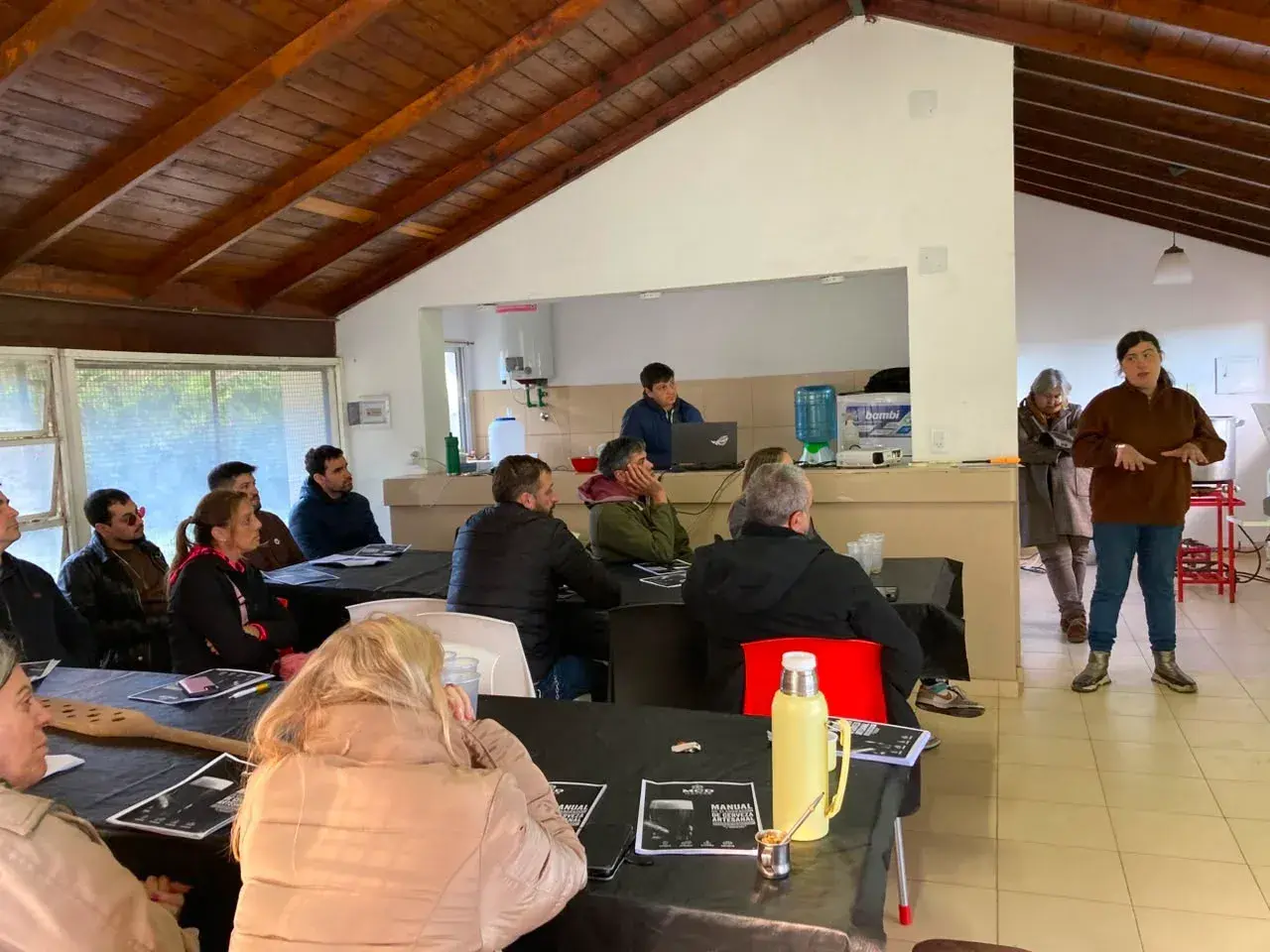 La capacitación se concretó en el Vivero Parque Municipal