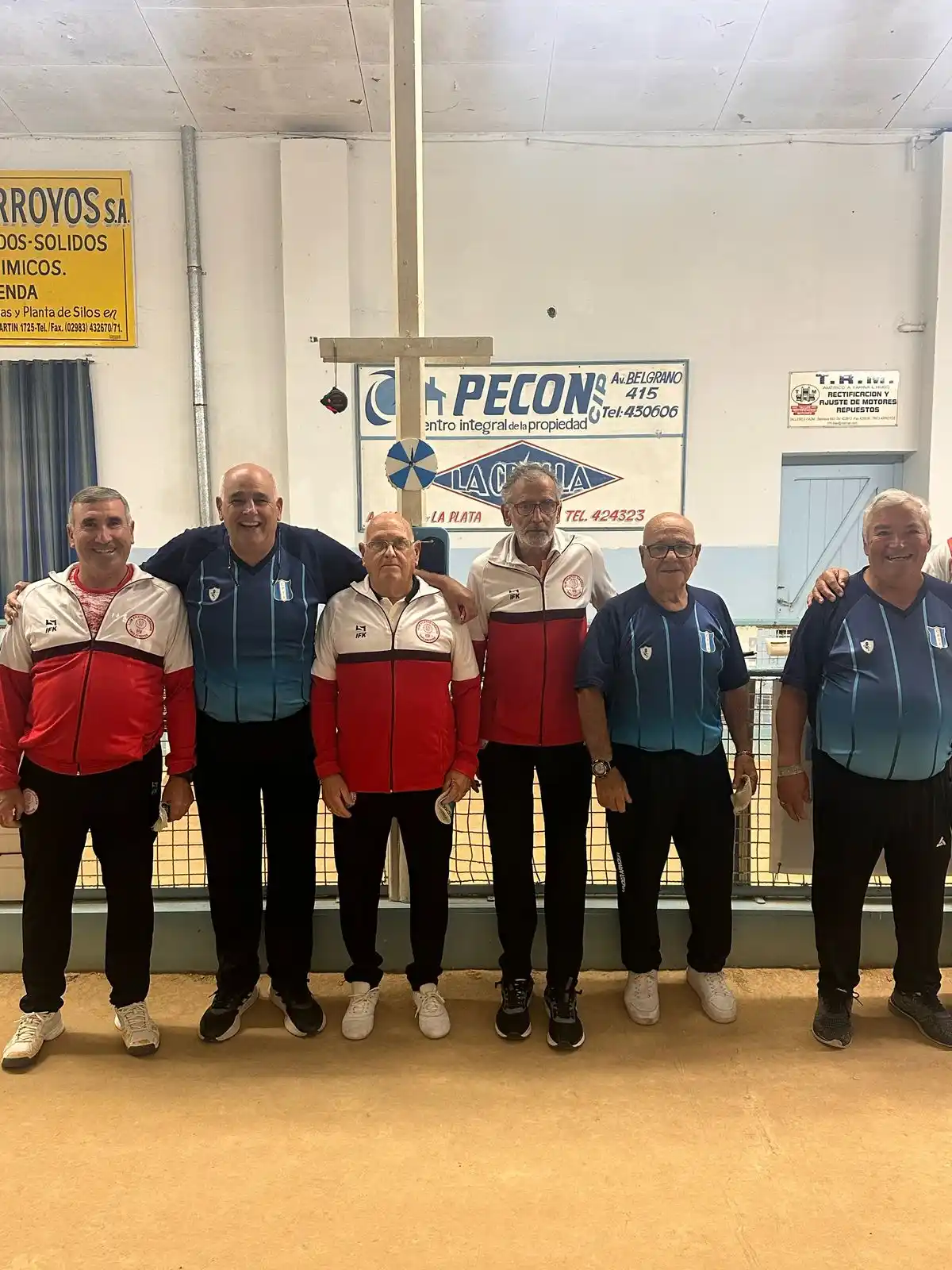Bochas: arrancó el campeonato de Trio de Veteranos