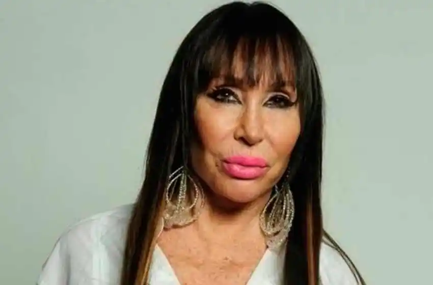 Moria Casán de novia con un importante empresario y artista plástico