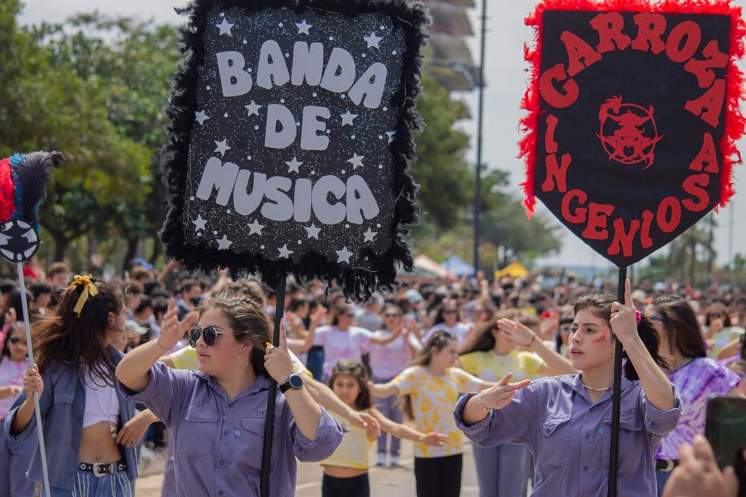 Día del Estudiante: Posadas vivió la primera prueba piloto de la Estudiantina 2022