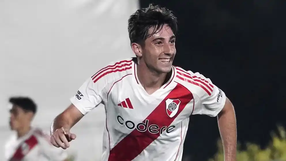 Bautista Dadín formó parte del plantel de River Plate en el Mundial de Clubes (@bautistadadin)