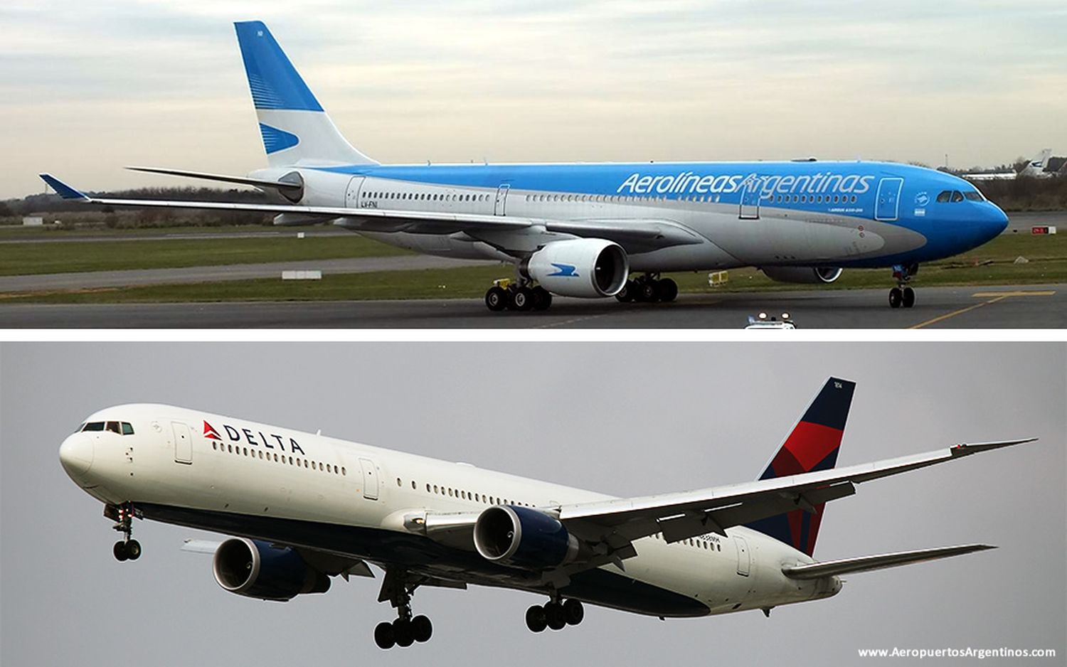 Entró en vigencia el acuerdo de código compartido entre Delta y Aerolíneas Argentinas