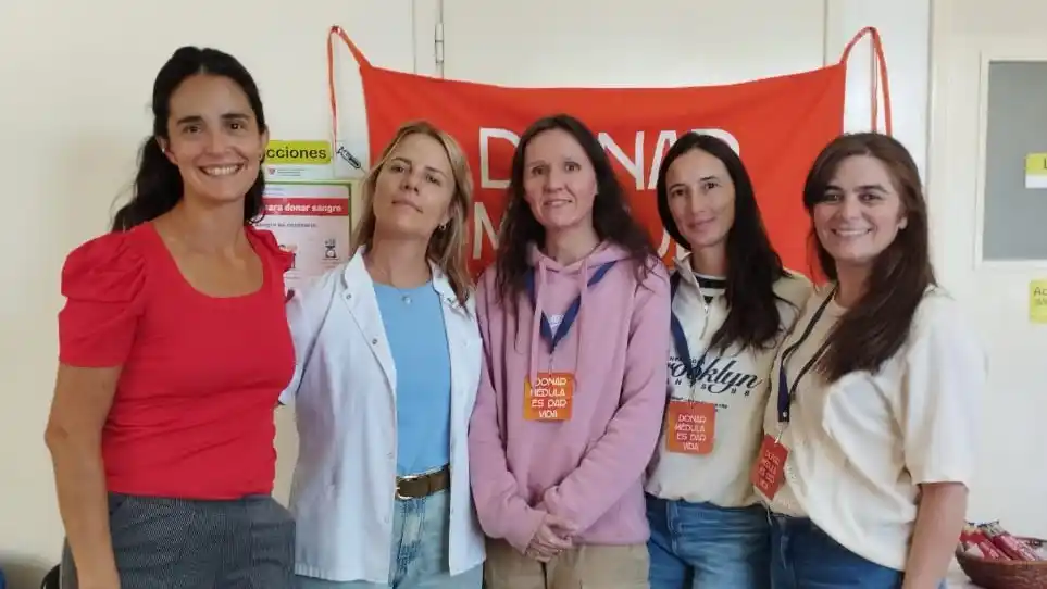 Durante abril, se llevó a cabo la colecta anual de sangre y médula ósea