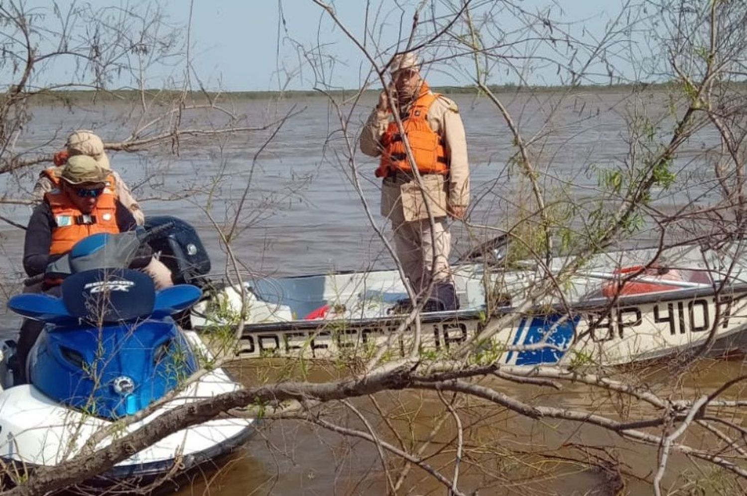 La búsqueda estuvo a cargo de Prefectura Naval Argentina