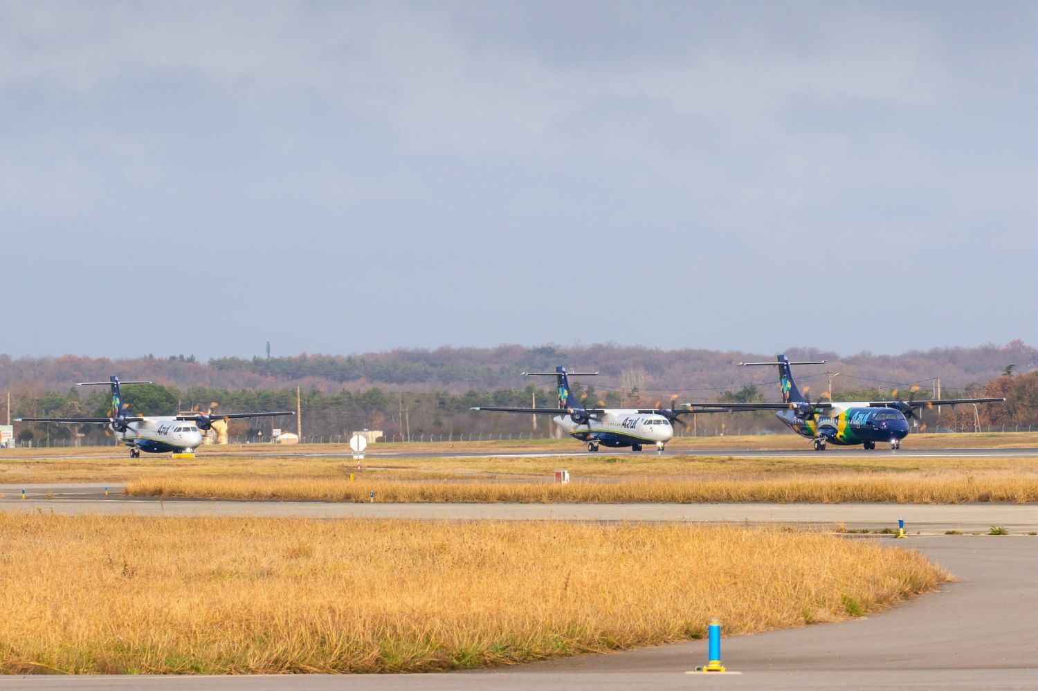 Regalo de navidad: Azul recibe tres ATR 72-600 en un mismo día