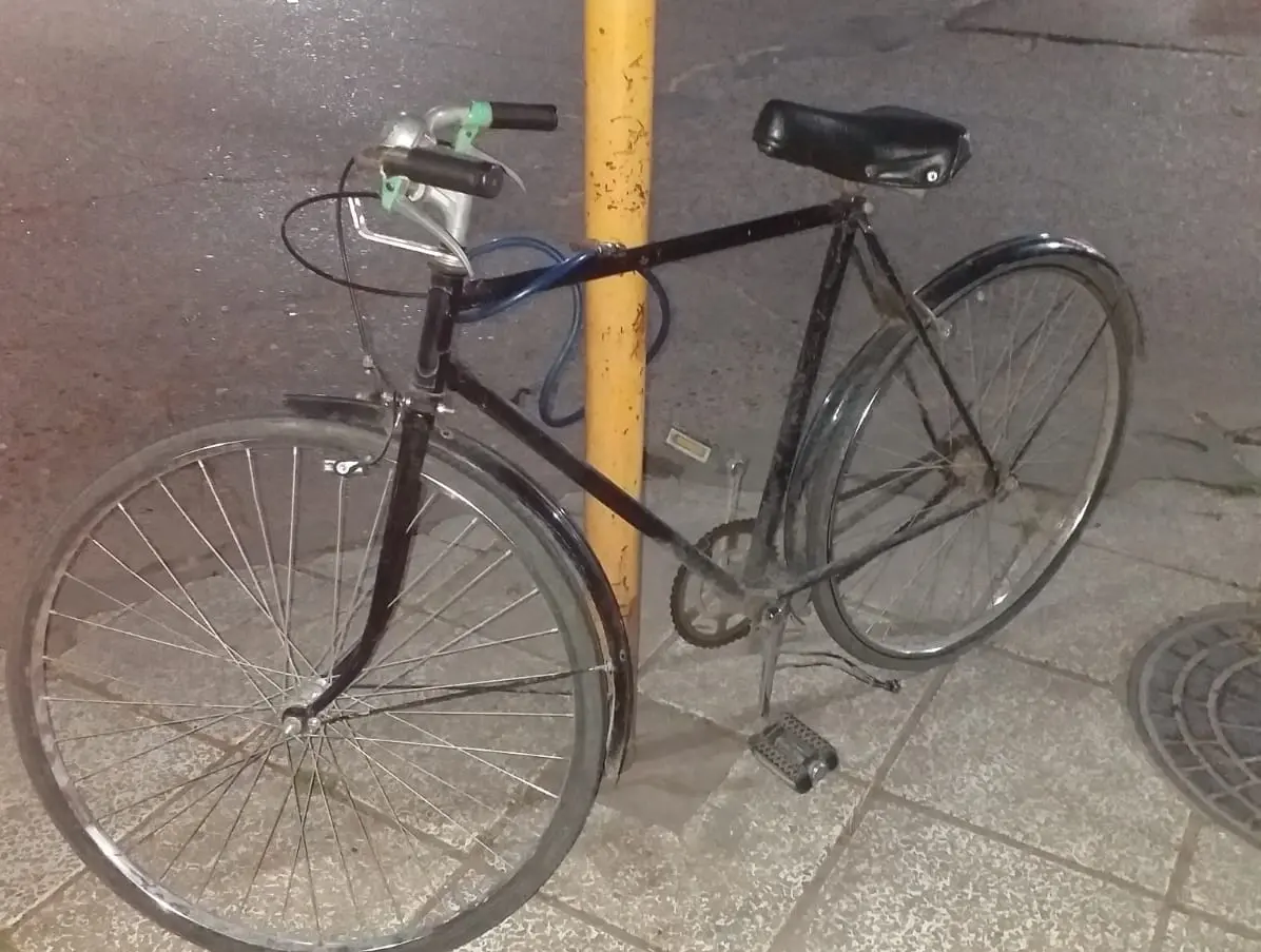 Olvidaron la bicicleta