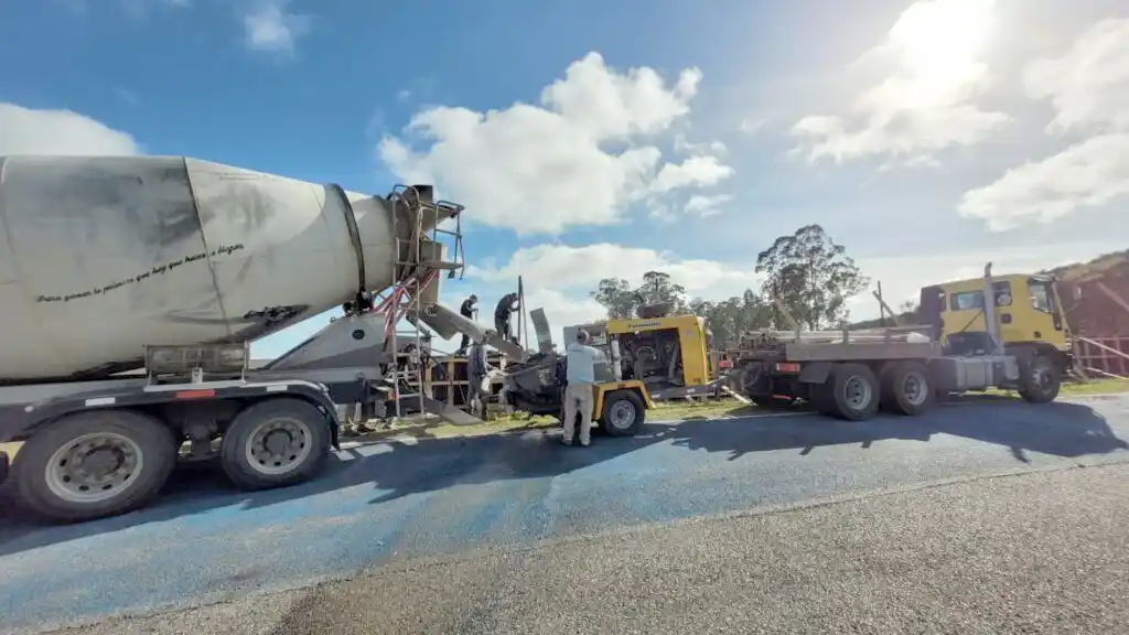 Trabajos en el autódromo
