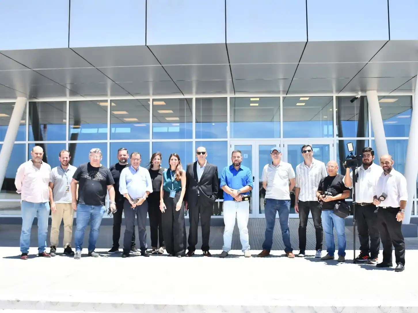 Medios de comunicación recorrieron el Aeropuerto de Concordia