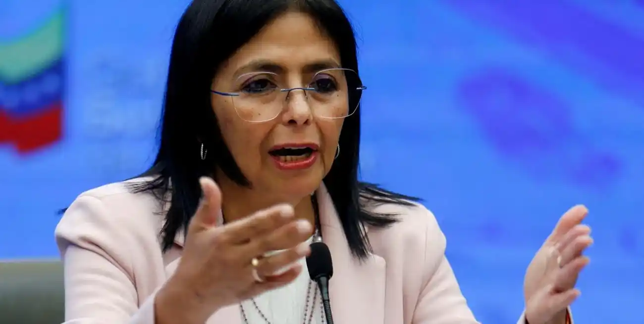 Delcy Rodríguez invitó a Washington a construir una nueva relación. Crédito: Reuters.