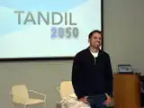 Rodrigo Rotonda propuso pensar en el Tandil del 2050.