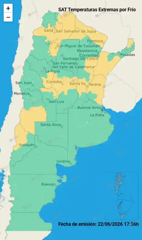 frío extremo