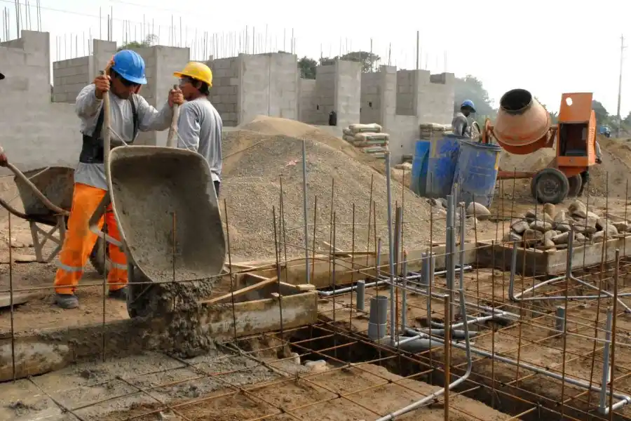 Pequeño repunte en la construcción, pero con caída para la venta de insumos