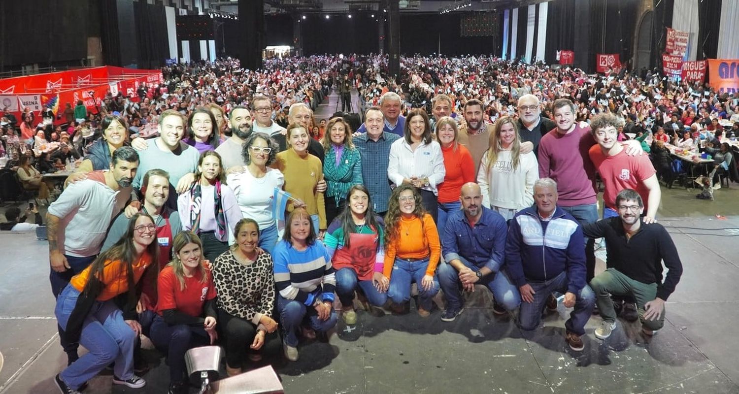 “Tenemos un pacto y es con la salud, la educación, la producción, el federalismo”, afirmaron diferenciándose del gobierno nacional. Foto: Prensa PS.