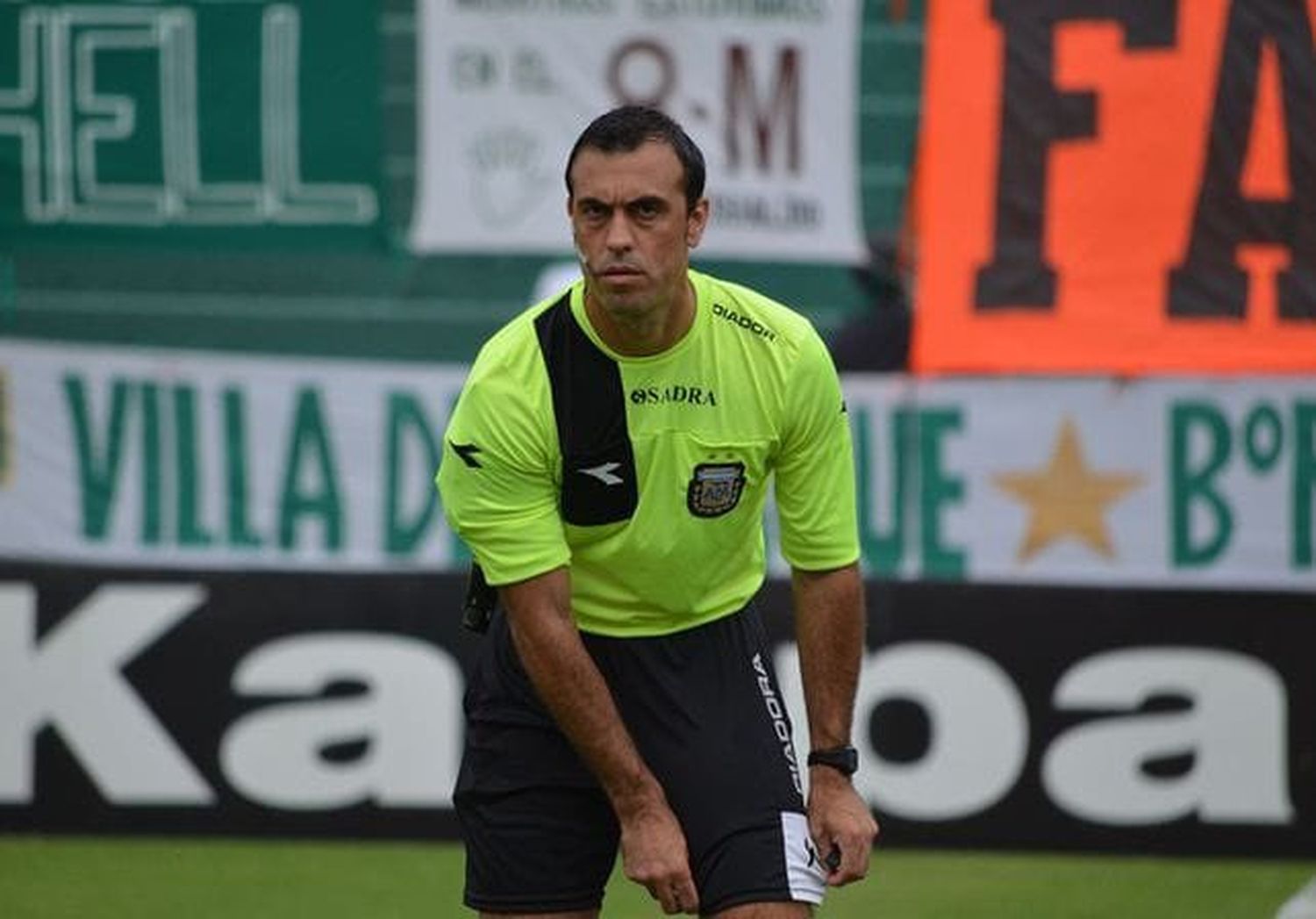 Jorge Baliño, en Central-Banfield