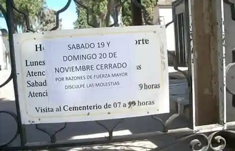 Protesta de los Municipales: sin servicio en el Cementerio se profundizan las tensiones