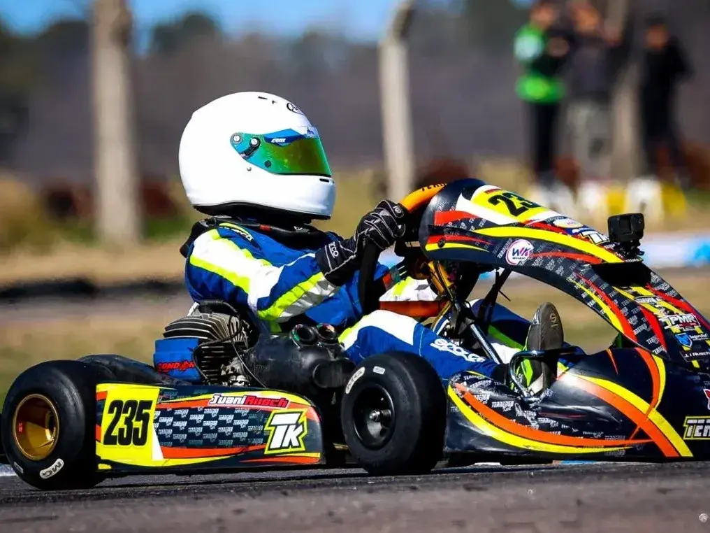 Juani Rusch terminó 19º en la final de la categoría Cadete en Trenque Lauquen. Foto:Prensa JIR