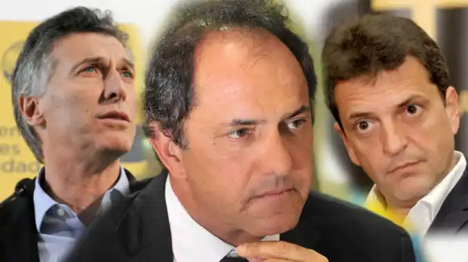 Scioli manda mensajes y se aleja de los K para ganar en primera vuelta