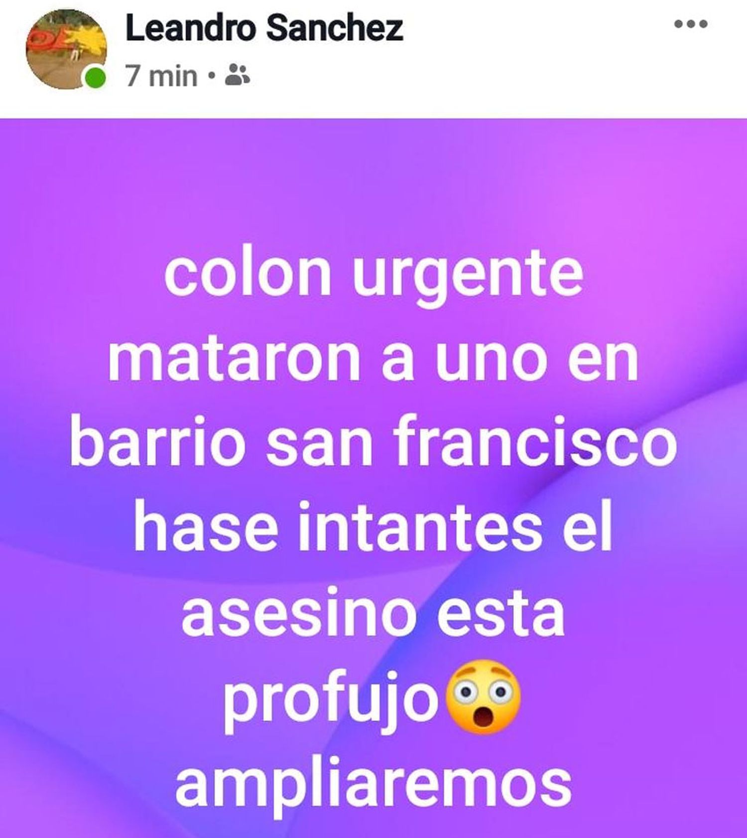 El changarín de Nogoyá alarmó a la Policía con un falso crimen