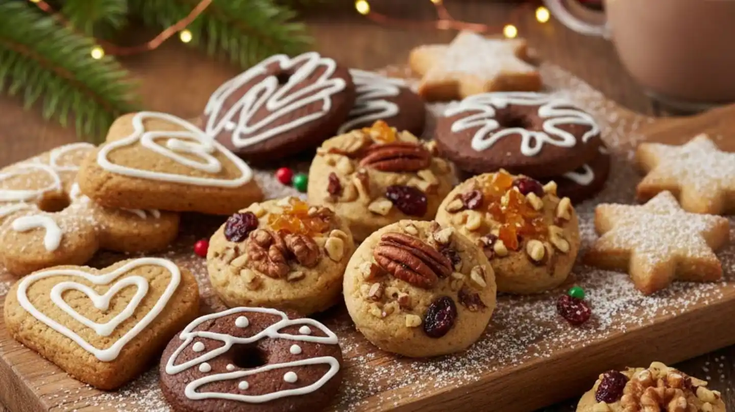 Galletitas navideñas para disfrutar en familia: más de diez opciones con especias y frutos secos