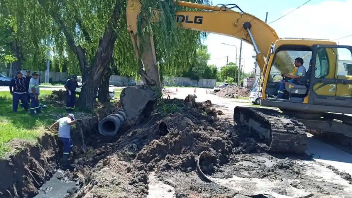 En Tigre avanza una importante obra hidráulica financiada por recursos municipales