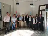 Gualeguay celebró el 50° aniversario del Colegio de Martilleros con un reconocimiento en Tribunales
