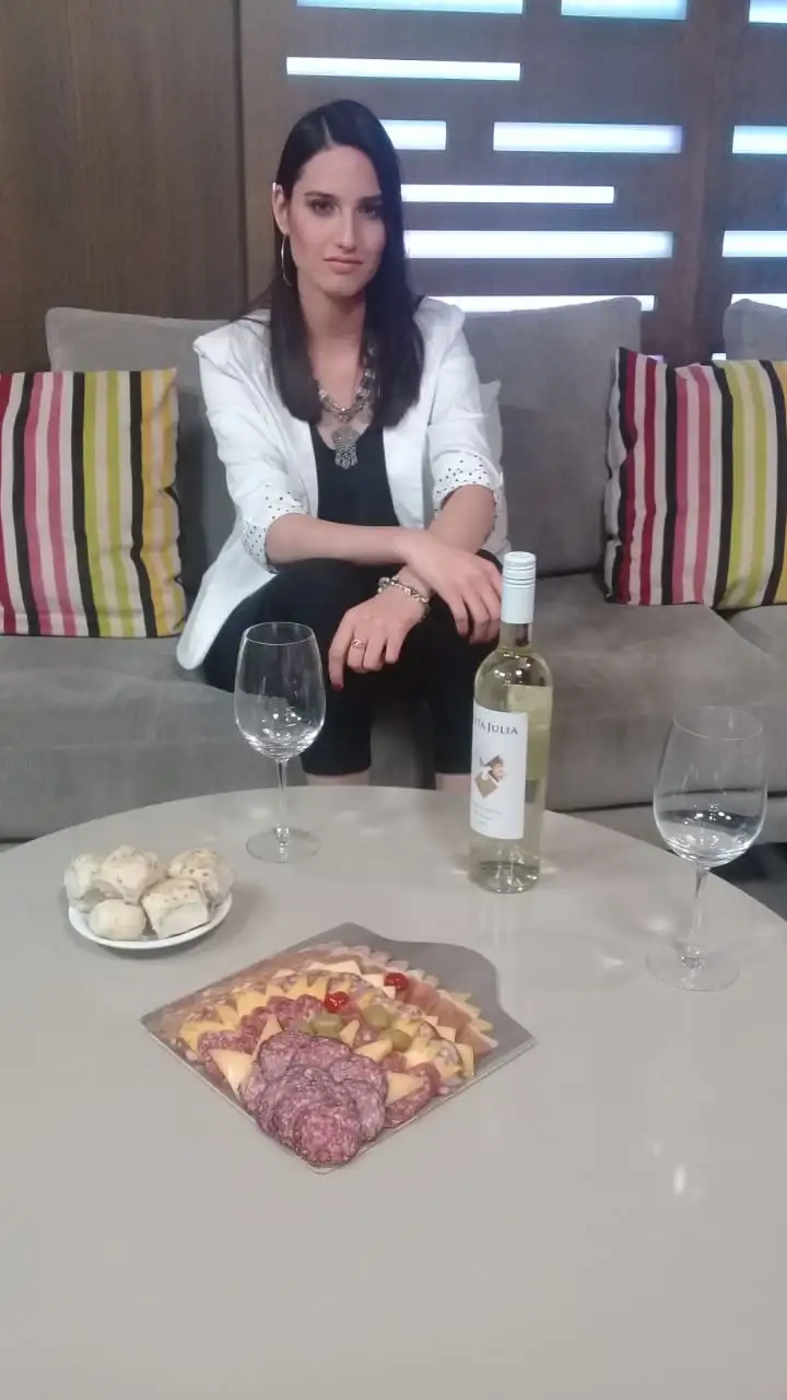 Victoria Buttkus en “la picada de los viernes”