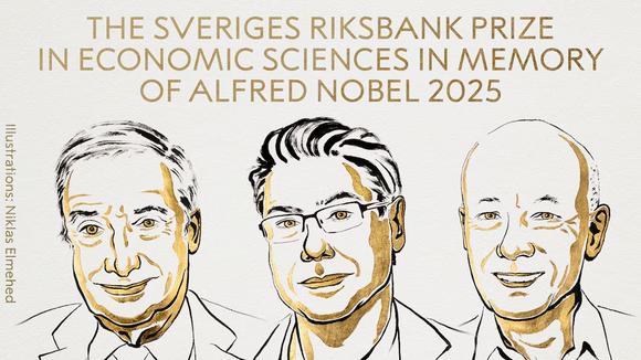Nobel de Economía 2025: premiaron a Joel Mokyr, Philippe Aghion y Peter Howitt