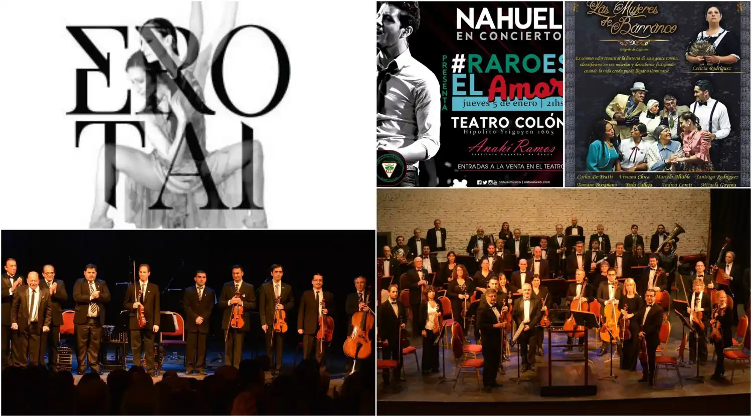 El Teatro Colón adelanta su programación de enero