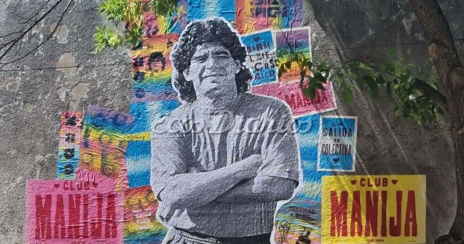 Mural Maradona