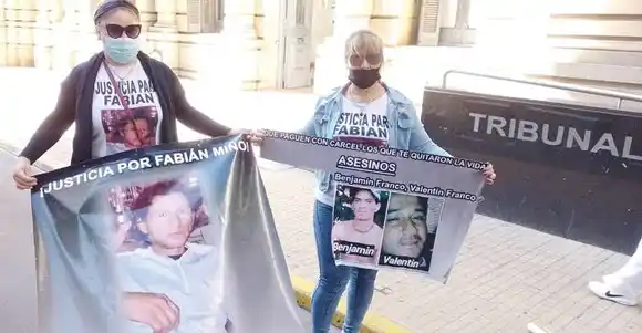 Fabián Miño: hoy queda firme  la sentencia de los hermanos Franco  por el homicidio