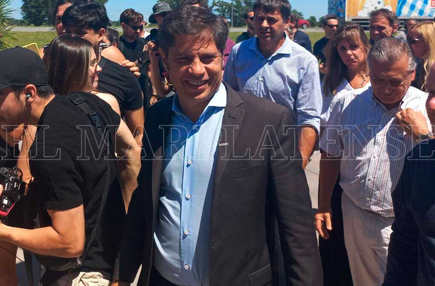 Kicillof encabezará hoy un acto en Mar Chiquita