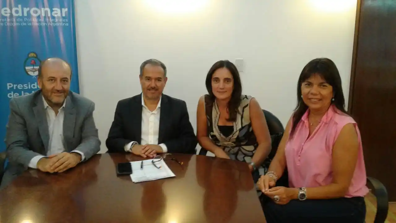 Encuentro municipal de trabajo con autoridades de Sedronar