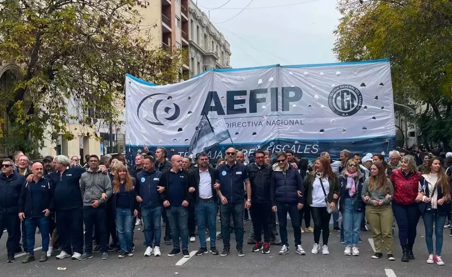 "No hay margen para evitar un plan de lucha", sostuvo Pablo Flores, titular de AEFIP