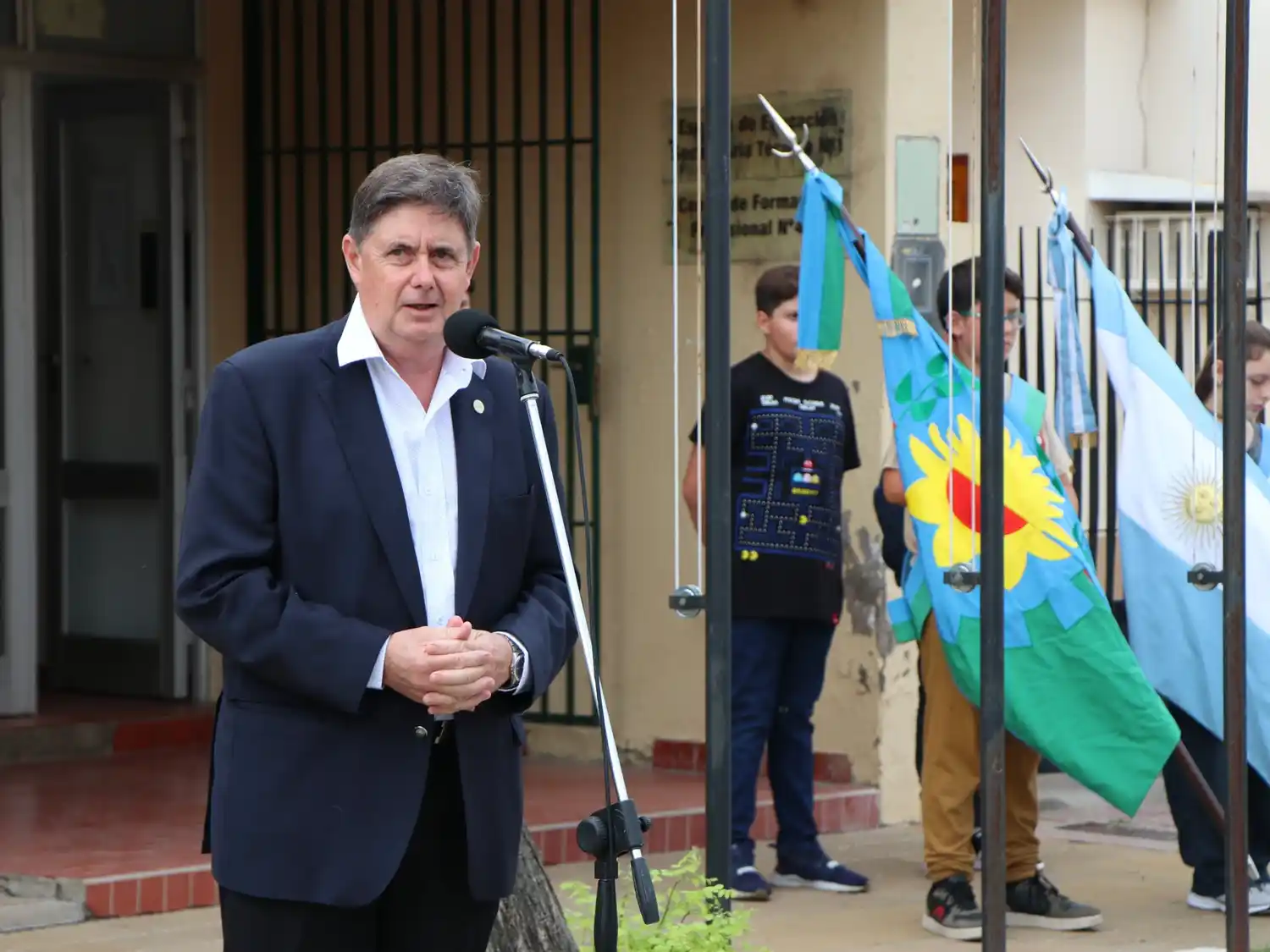 Miguel Gargaglione, intendente de San Cayetano