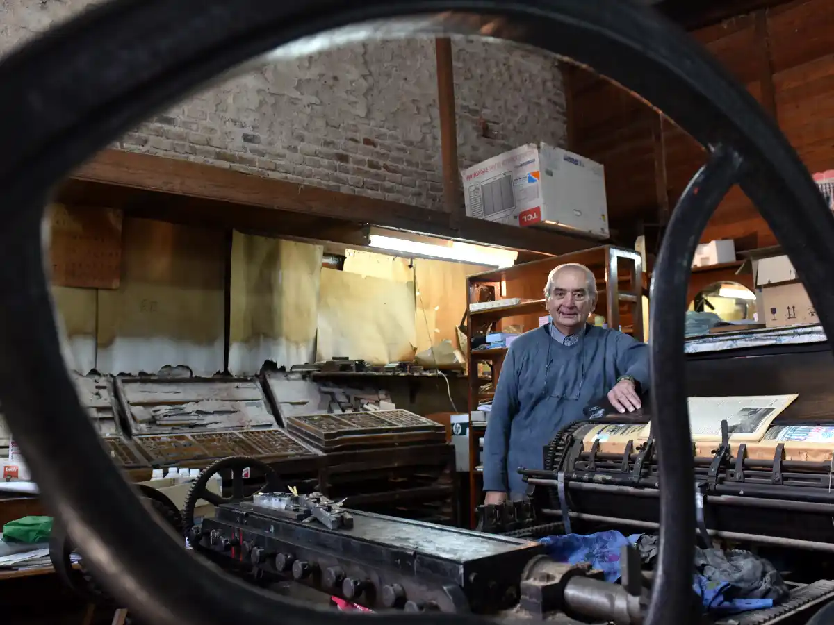 La Francia: reviven una vieja imprenta para recordar la proclama de 1816