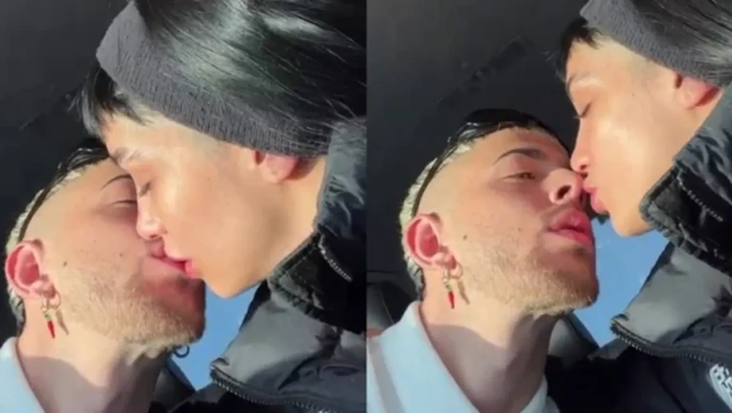 María Becerra se mostró a los besos con J Rei, ex de Cazzu