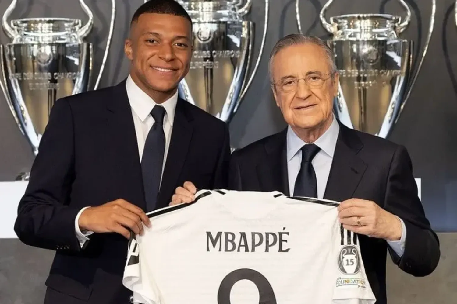 Real Madrid presentó a Kylian Mbappé