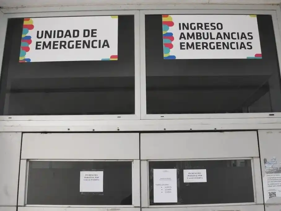 El ingreso se produjo este jueves, en la guardia del hospital Iturraspe. Foto: El Litoral