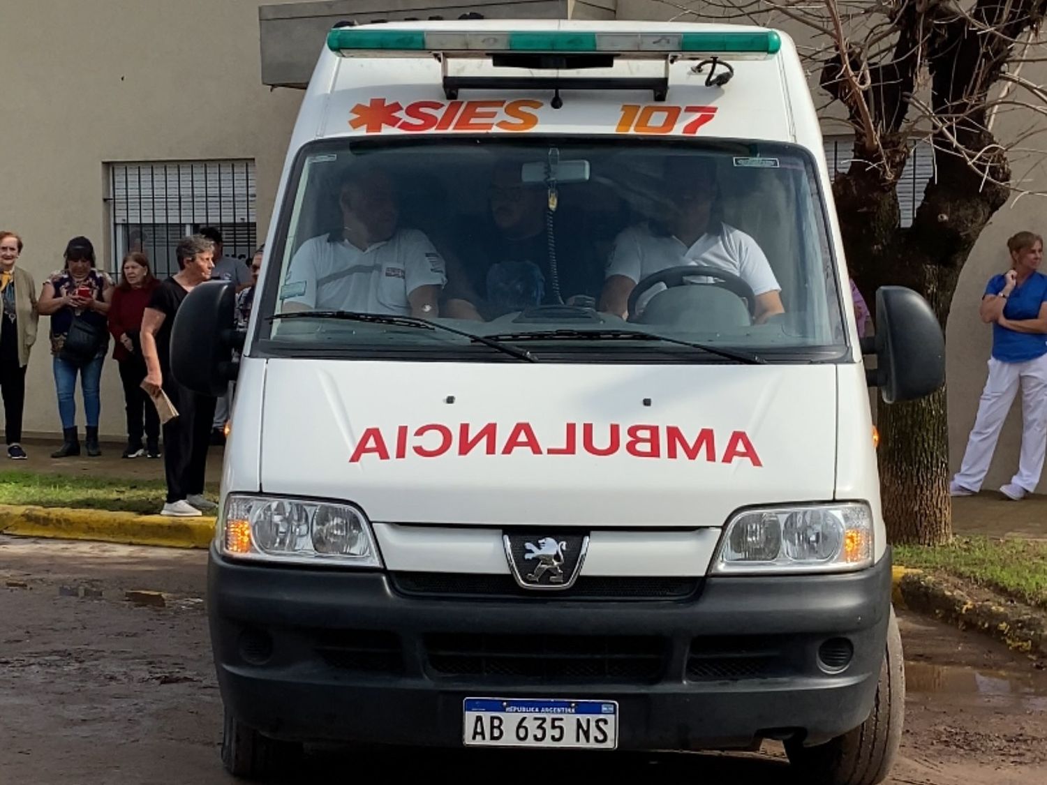 La flamante ambulancia ya se encuentra en la localidad.