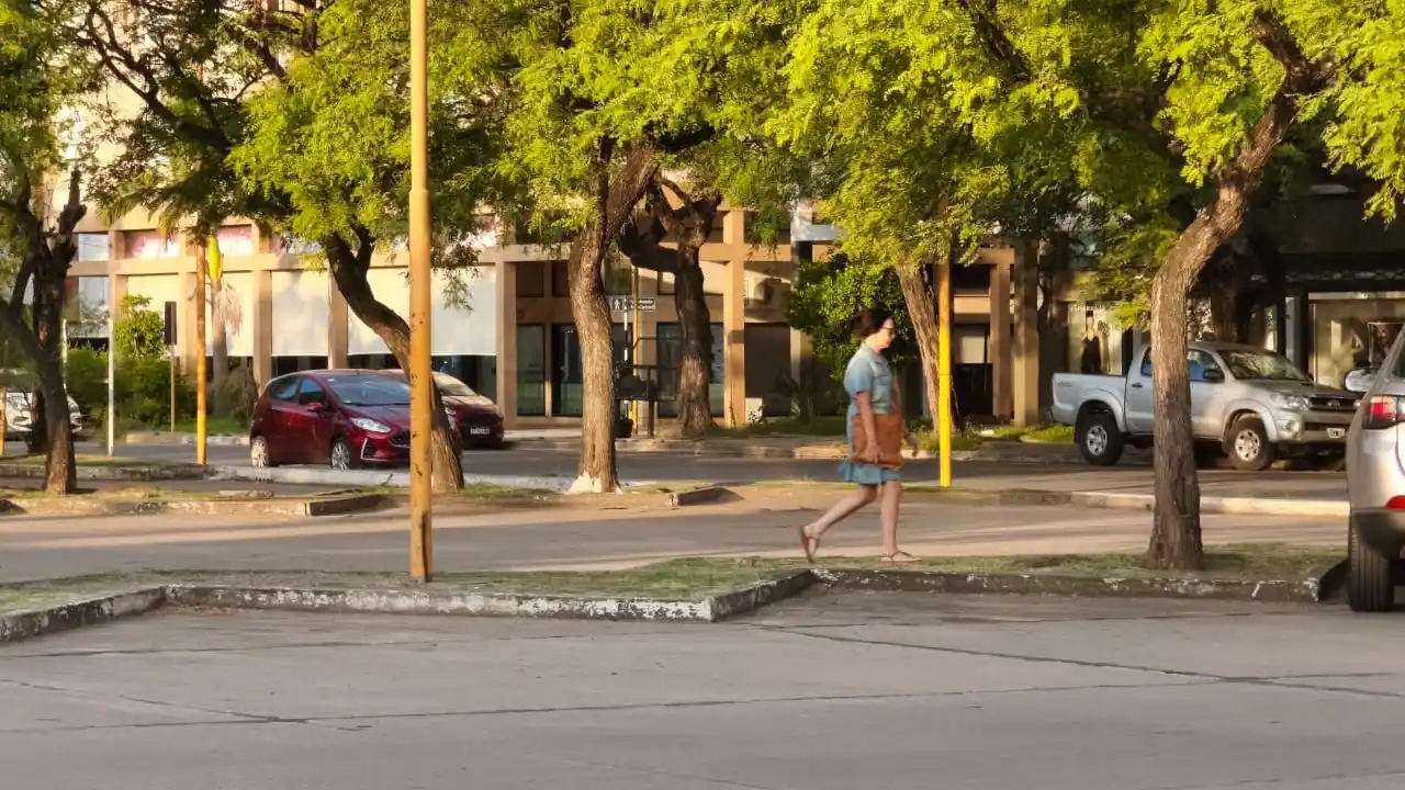 Domingo soleado en la ciudad.